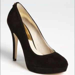 Michael Kors Black Suede York Pump